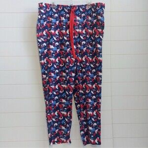 Guy Harvey Fishing Print Pajama Pants Men's XL Patriotic USA Lounge Leisure